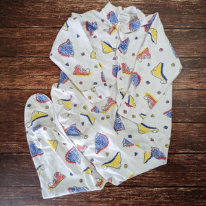 Vintage Gerber Dinosaur Sleeper Made in the USA